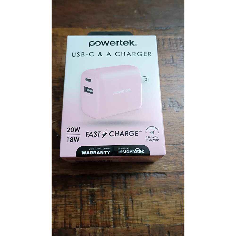 Powertek‎ Usb-C&A charger 20w/18w